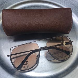 True religion sunglasses 100% UVA protection.